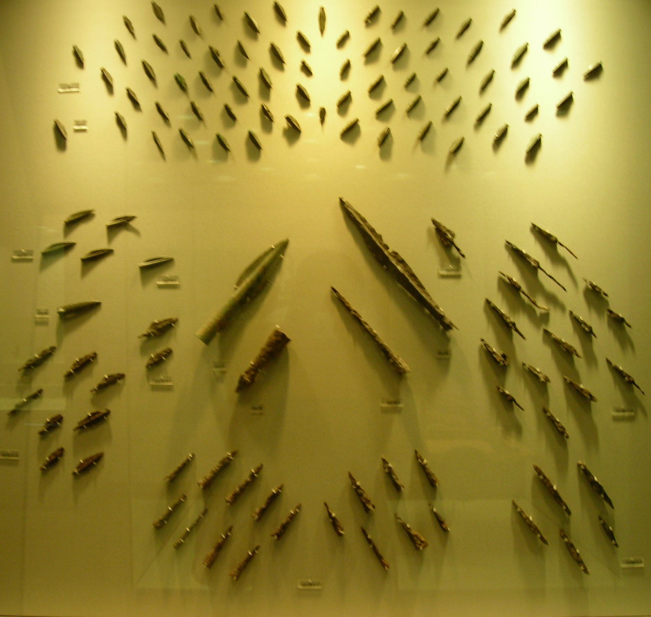 Thermopylae Battle ArrowHeads Athens Museum