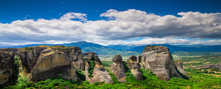 Meteore panorama