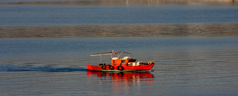 Volos Greece Boat